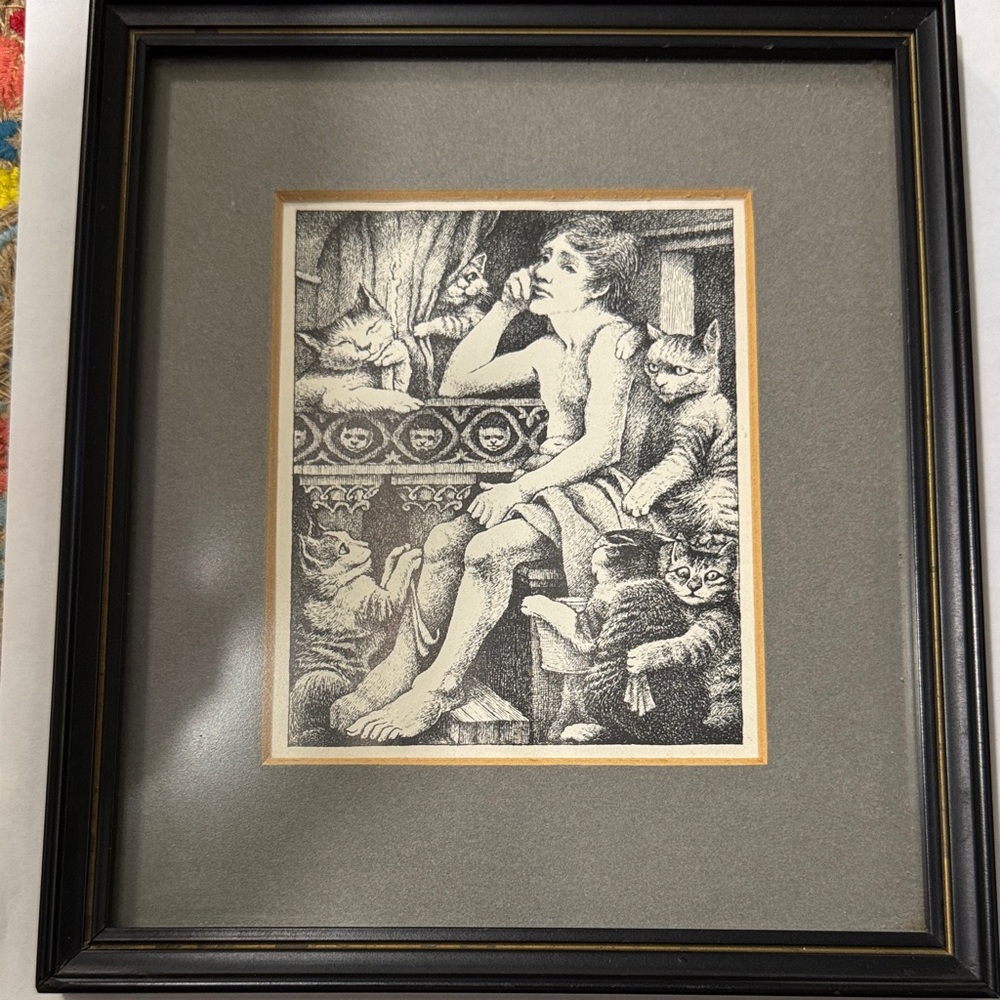 Brothers‎ Grimm Cat  Print